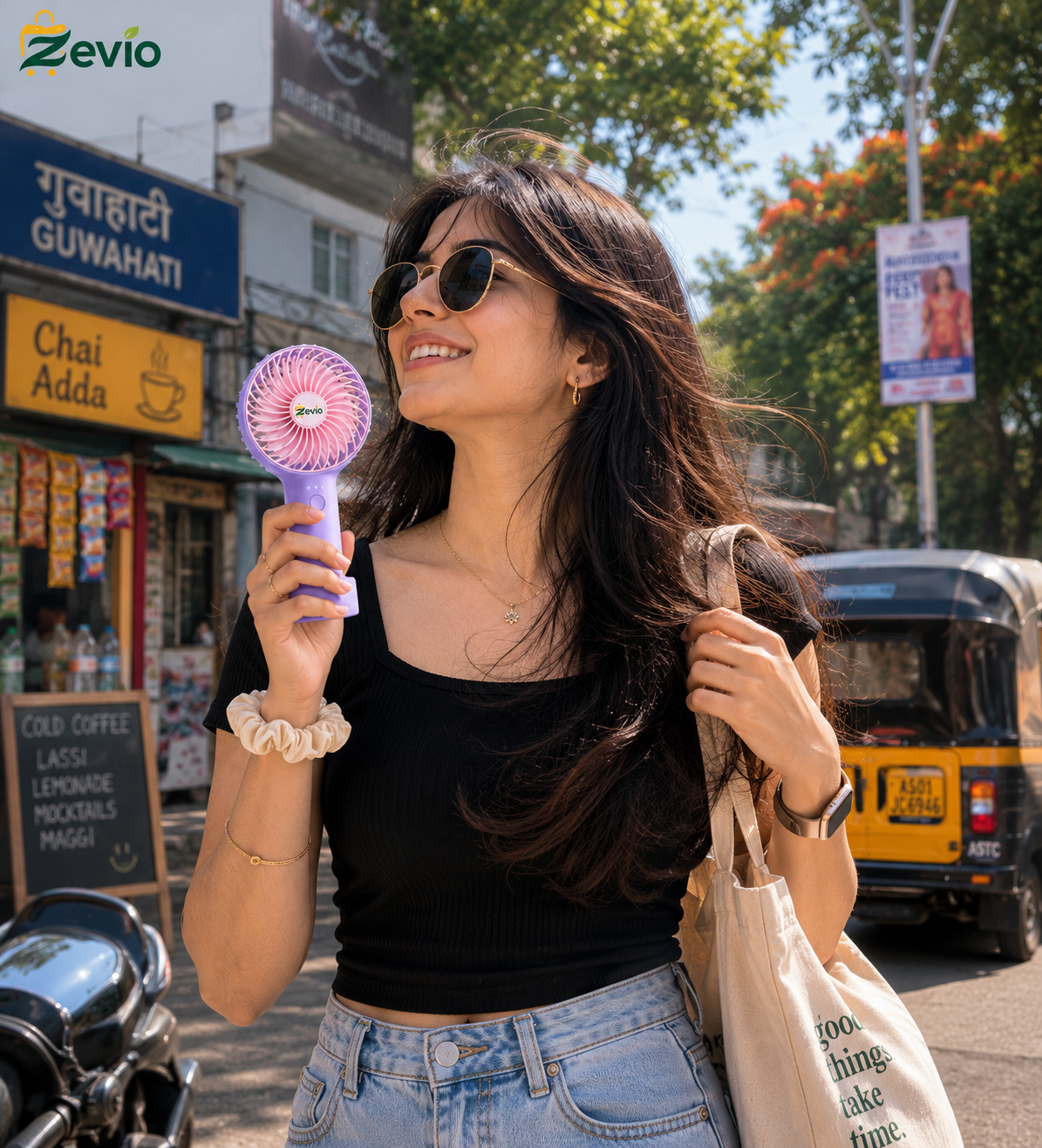 Zevio Mini Portable Usb Hand Fan