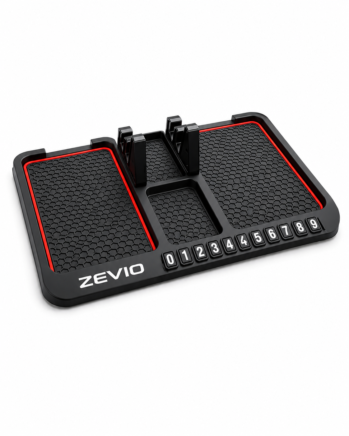 Zevio Grip Mat — Phone Holder & Car Organizer